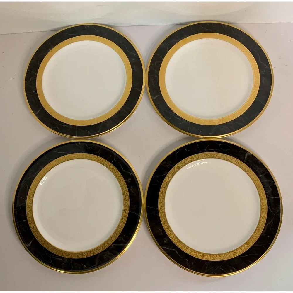 Noritake OPULENCE Salad Plate (s) LOT OF 4 Bone China Japan 9799